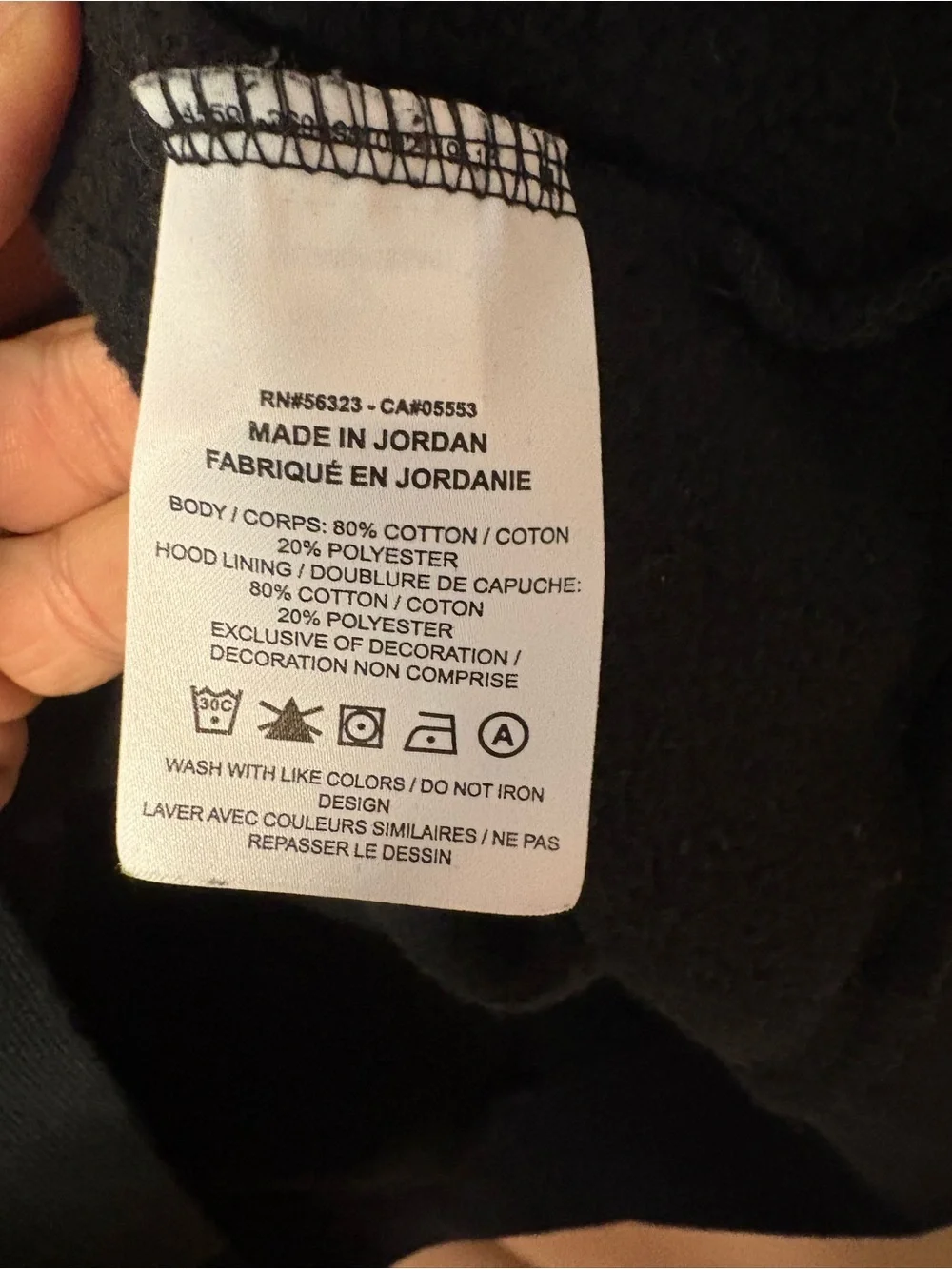 Nike Air Jordan Jumpman Hoodie XL Black Purple Orange Fleece Pullover Streetwear